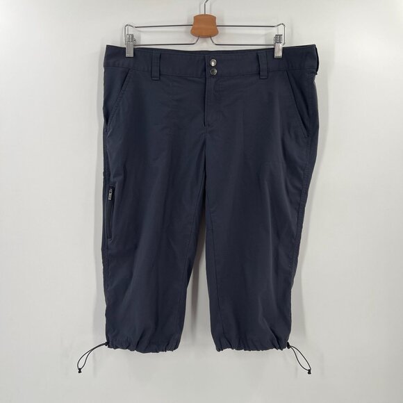 Columbia Women 16 Saturday Trail II Knee Pants Omni-Shield Drawstring Cuff - Picture 1 of 8